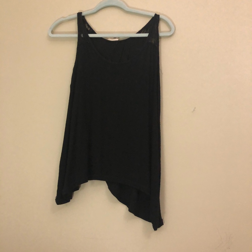 Black Flow-y Tank Top